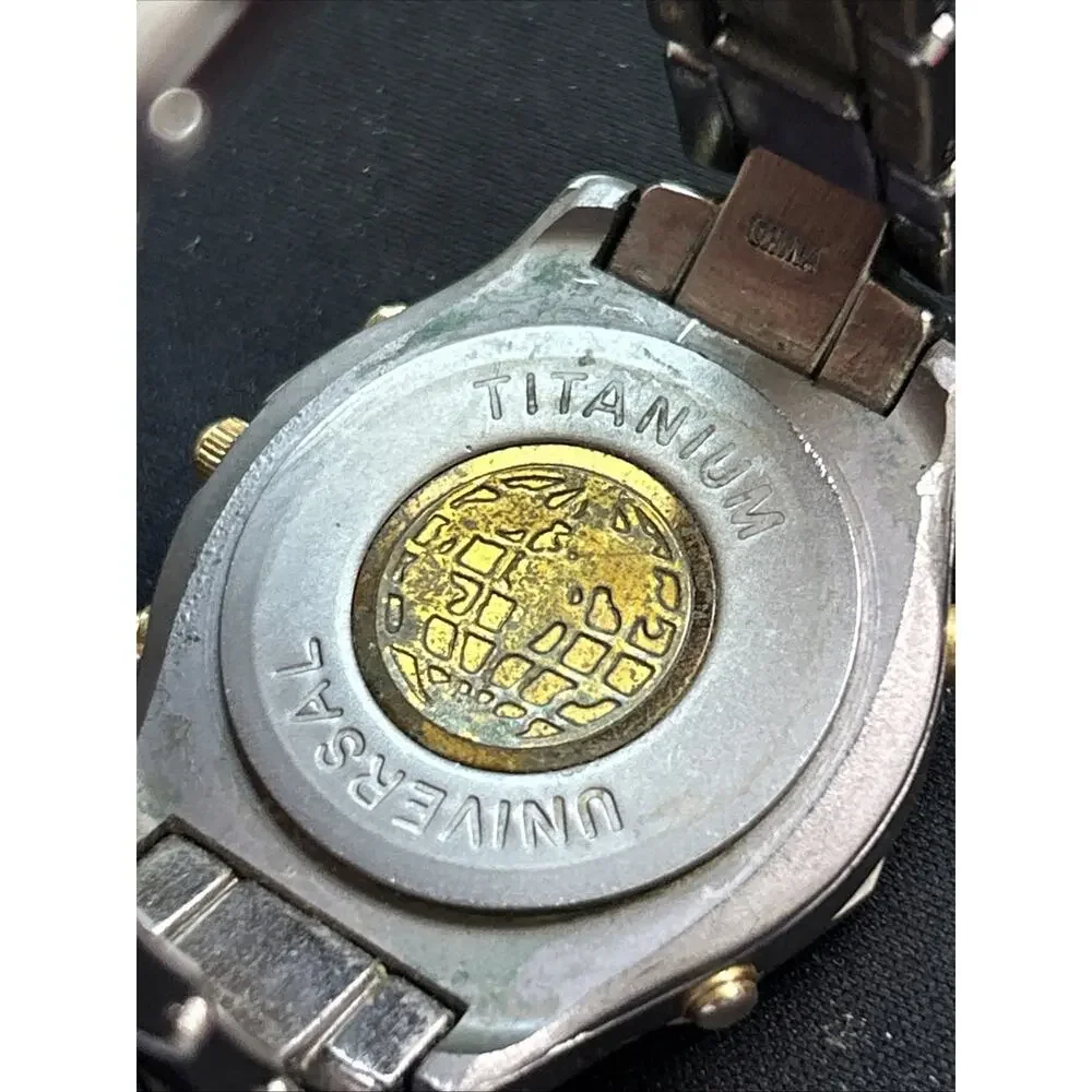 Titanium Two Tone Men’s Quartz Watch